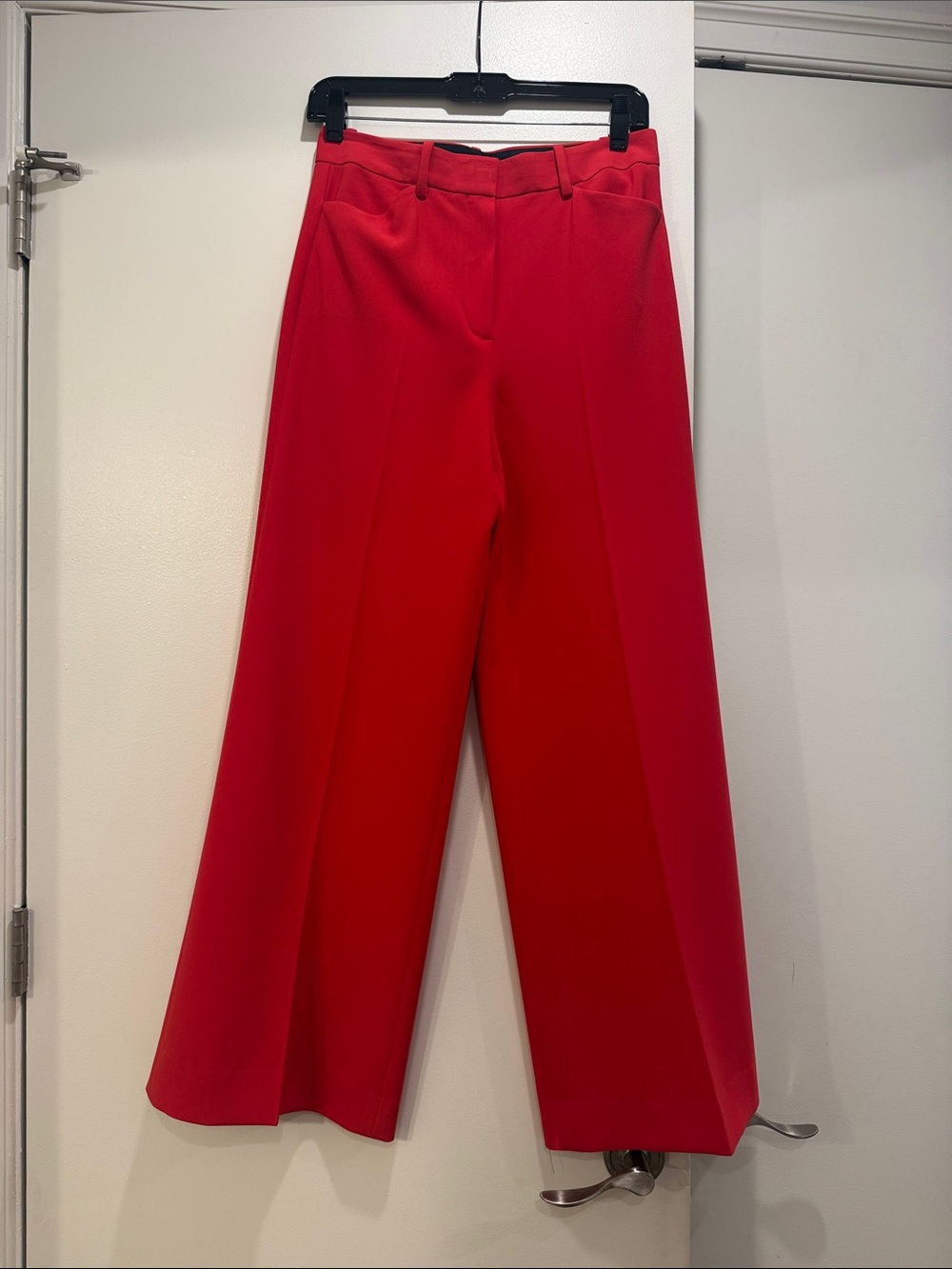 THEORY Red Trousers Size 2